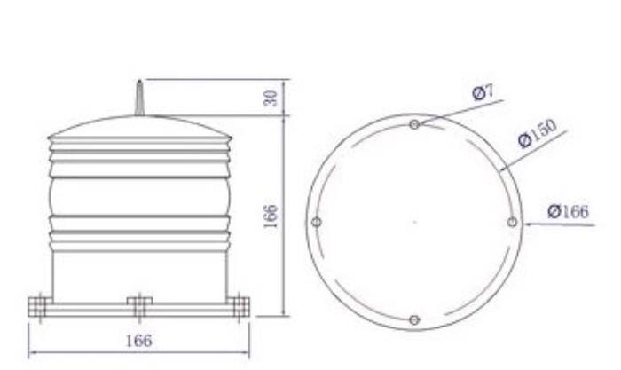3NM Solar Marine Navigation Light